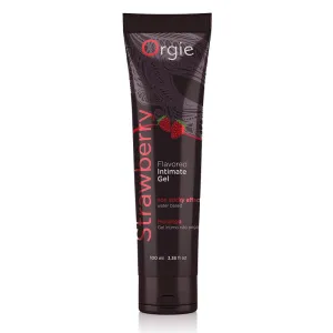 Orgie Strawberry Flavored Intimate Gel