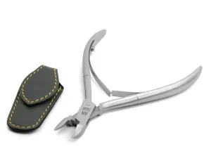 p122 - Combination Concave & Straight Nail and Toenail Nippers FINOX® Surgical Stainless Steel