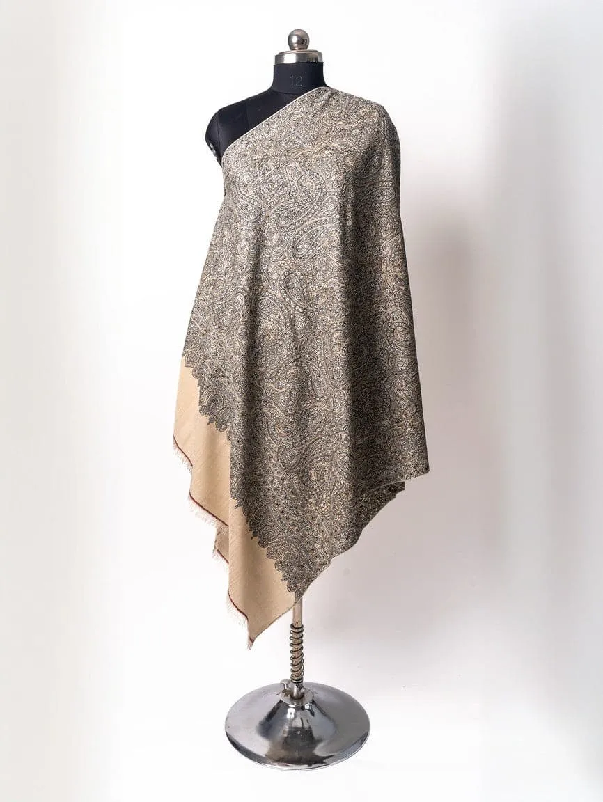 Paisley Panache Sozni Pashmina – Hand Embroidered Luxe Shawl
