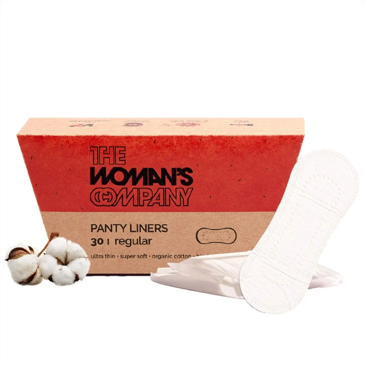 Panty Liners for Women Rahes free, Organic Cotton & Biodegradable