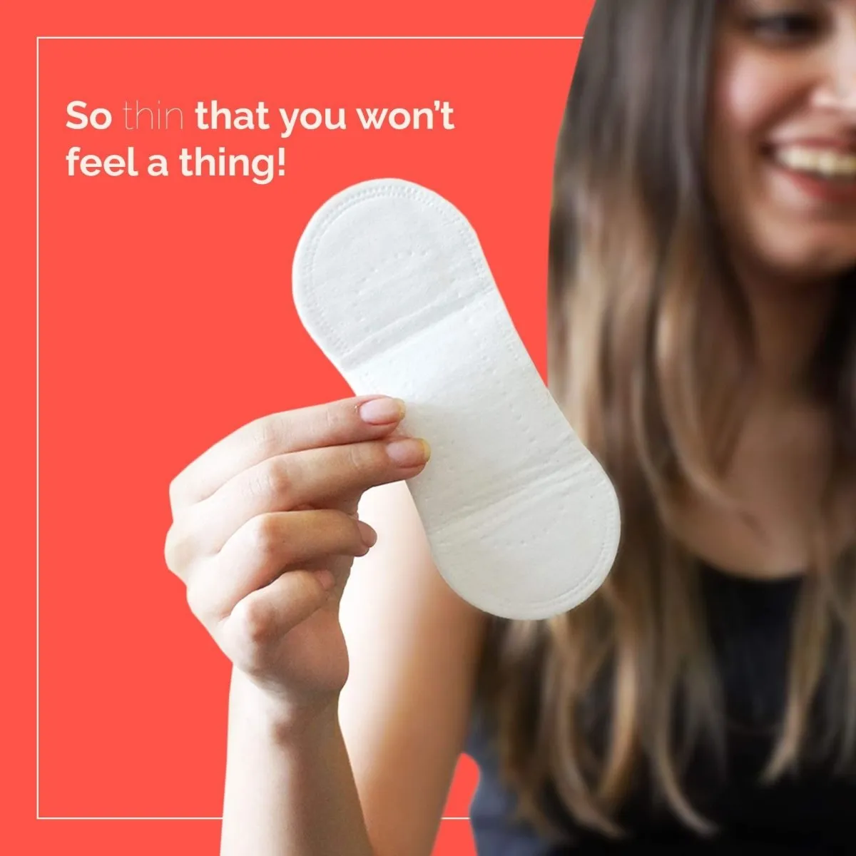 Panty Liners for Women Rahes free, Organic Cotton & Biodegradable