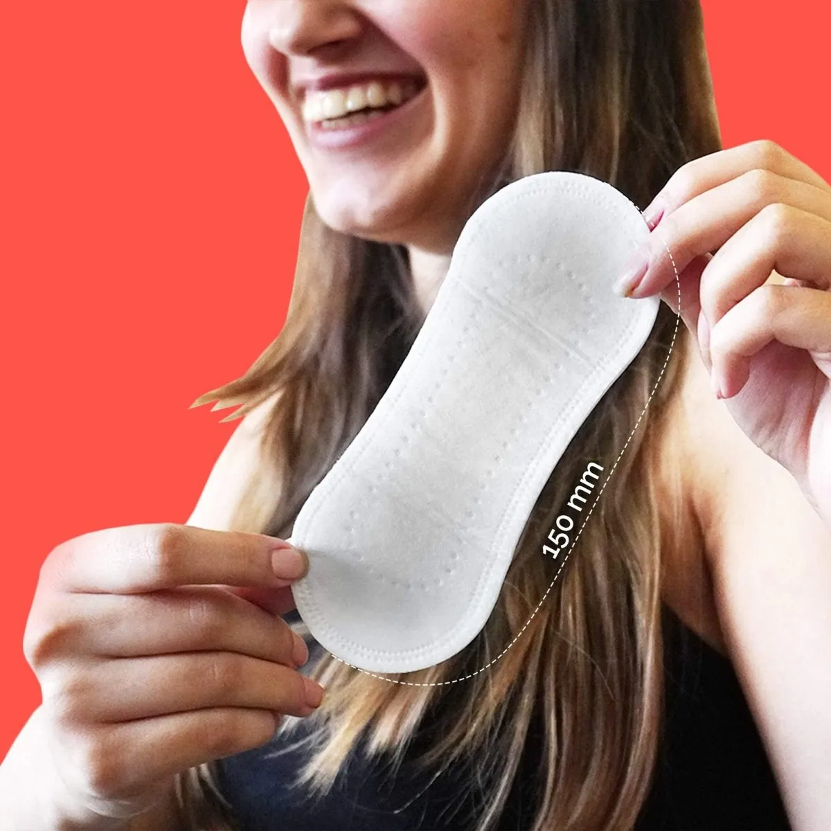 Panty Liners for Women Rahes free, Organic Cotton & Biodegradable