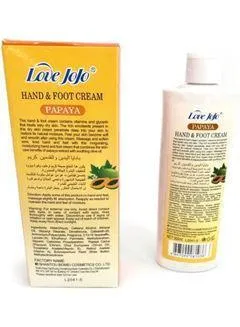 Papaya Hand & Foot Cream 300ml - Love Jojo