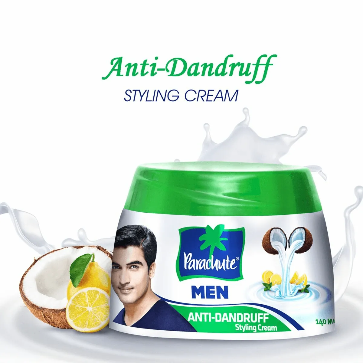 Parachute Anti-Dandruff Styling Cream - 2 × 140ml
