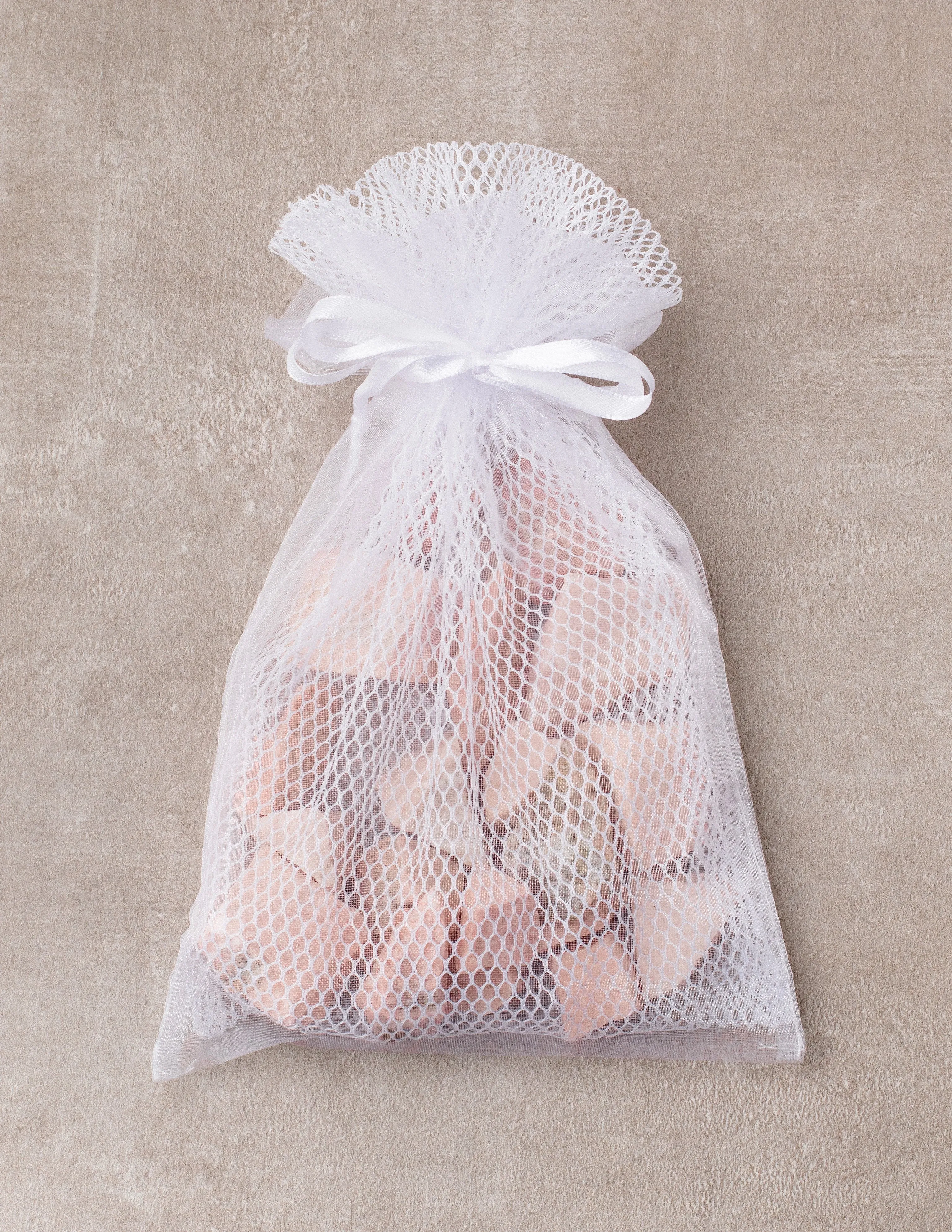 Peach Moonstone Crystal Healing Bath Stones