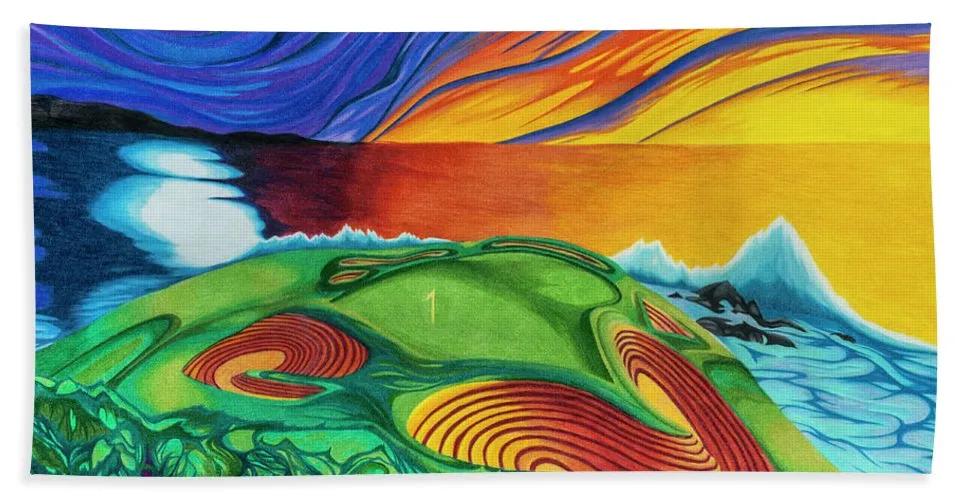 Pebble Beach - Bath Towel