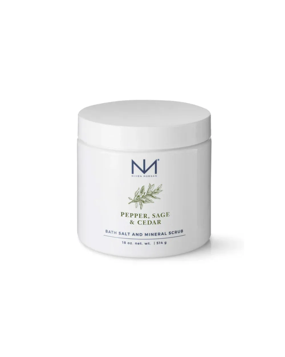 Pepper Sage & Cedar Bath Salt & Scrub