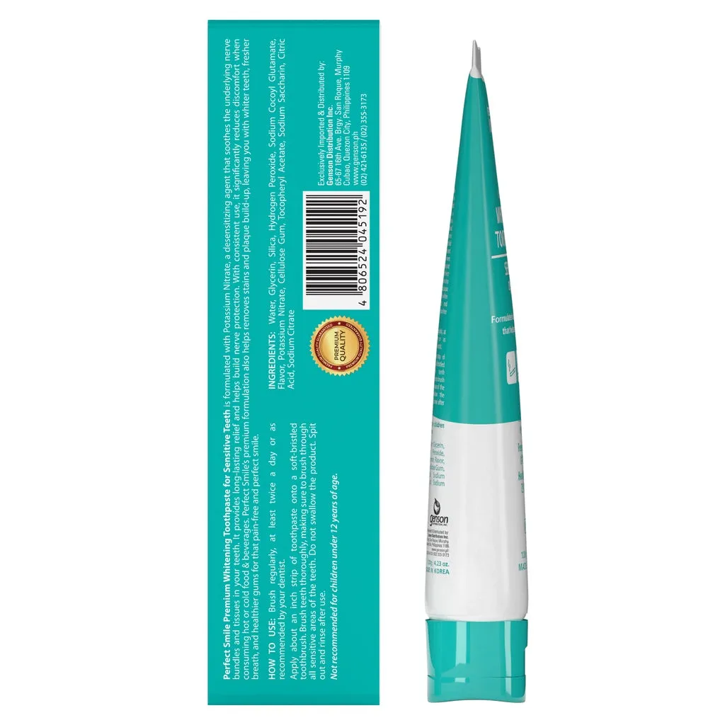 Perfect Smile Whitening Toothpaste Sensitive Mint