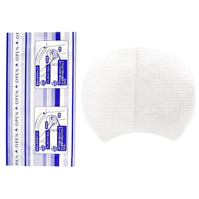 Perspiration Absorbing Pad Slim for Men - White