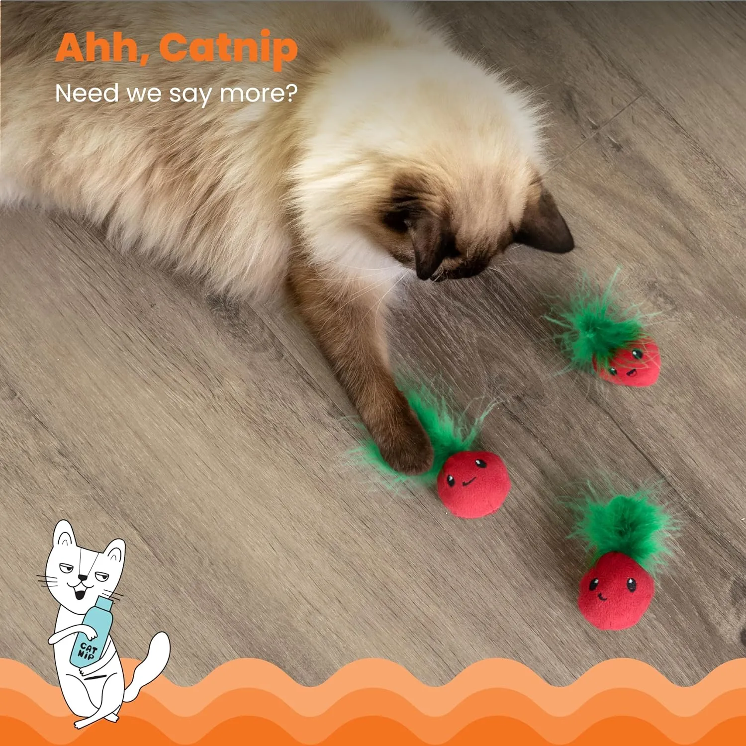 Petstages Straw-Babies Cat Toy