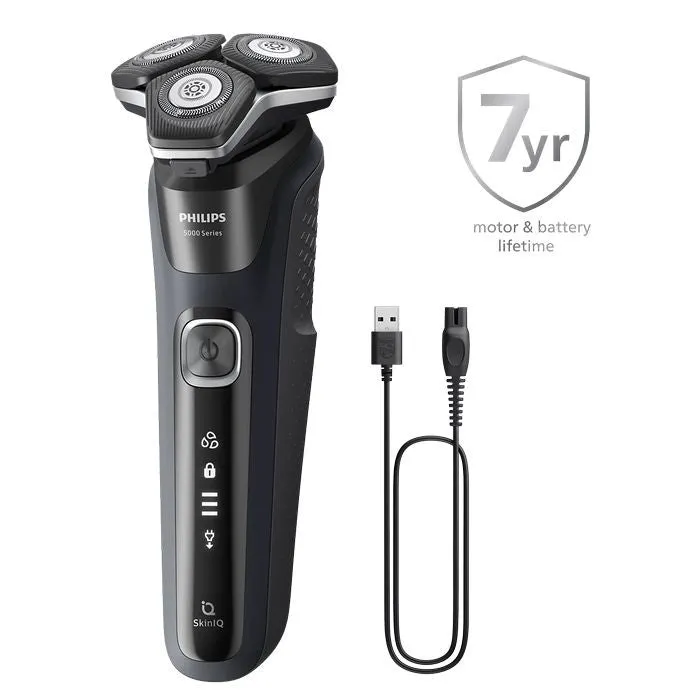 Philips S5898/17 Wet And Dry Electric Shaver Series 5000 Deep Black
