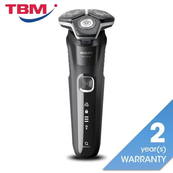Philips S5898/17 Wet And Dry Electric Shaver Series 5000 Deep Black