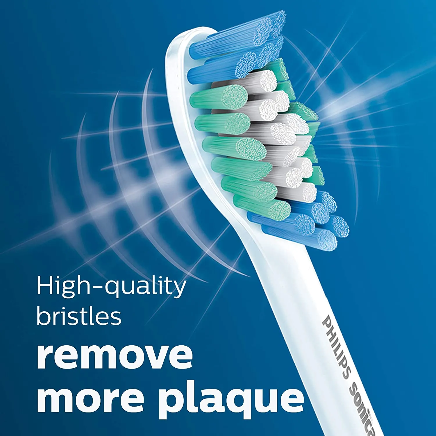 PHILIPS Sonicare Simply Clean Replacement Toothbrush Heads (5-Pack) - HX6015/03