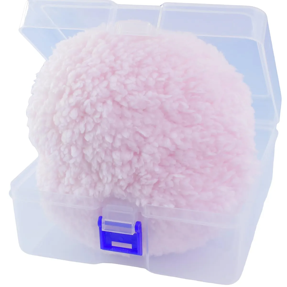 Pink Oversize Dust Powder Puffs 6" x 3" Large Body Powder Applicator Extra Large Powder Puffs for Women