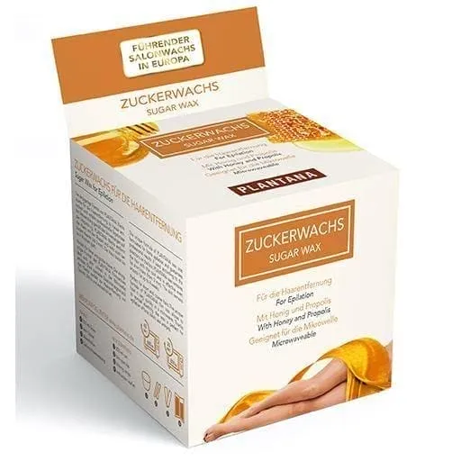 PLANTANA sugar wax hair removal, honey, propolis