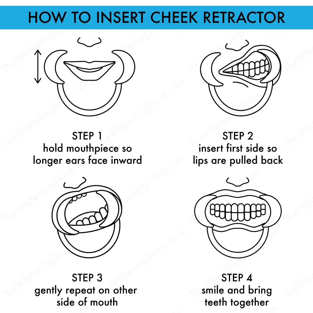 Plastic Cheek Retractor - Small