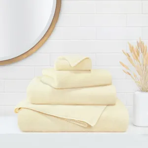 Plush Buttercup Yellow Towel Spa Bundle (2 Wash   2 Hand   4 Bath Towels)