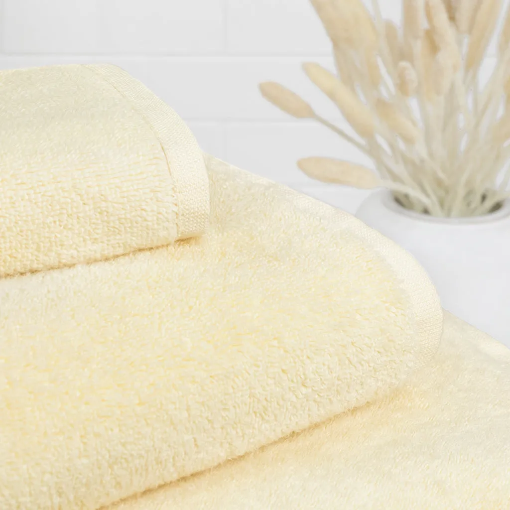 Plush Buttercup Yellow Towel Spa Bundle (2 Wash   2 Hand   4 Bath Towels)