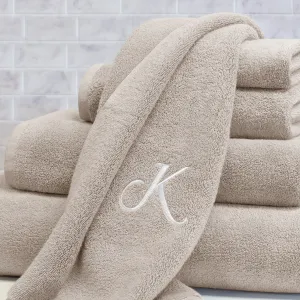 Plush Light Beige Towel Spa Bundle (2 Wash   2 Hand   4 Bath Towels)