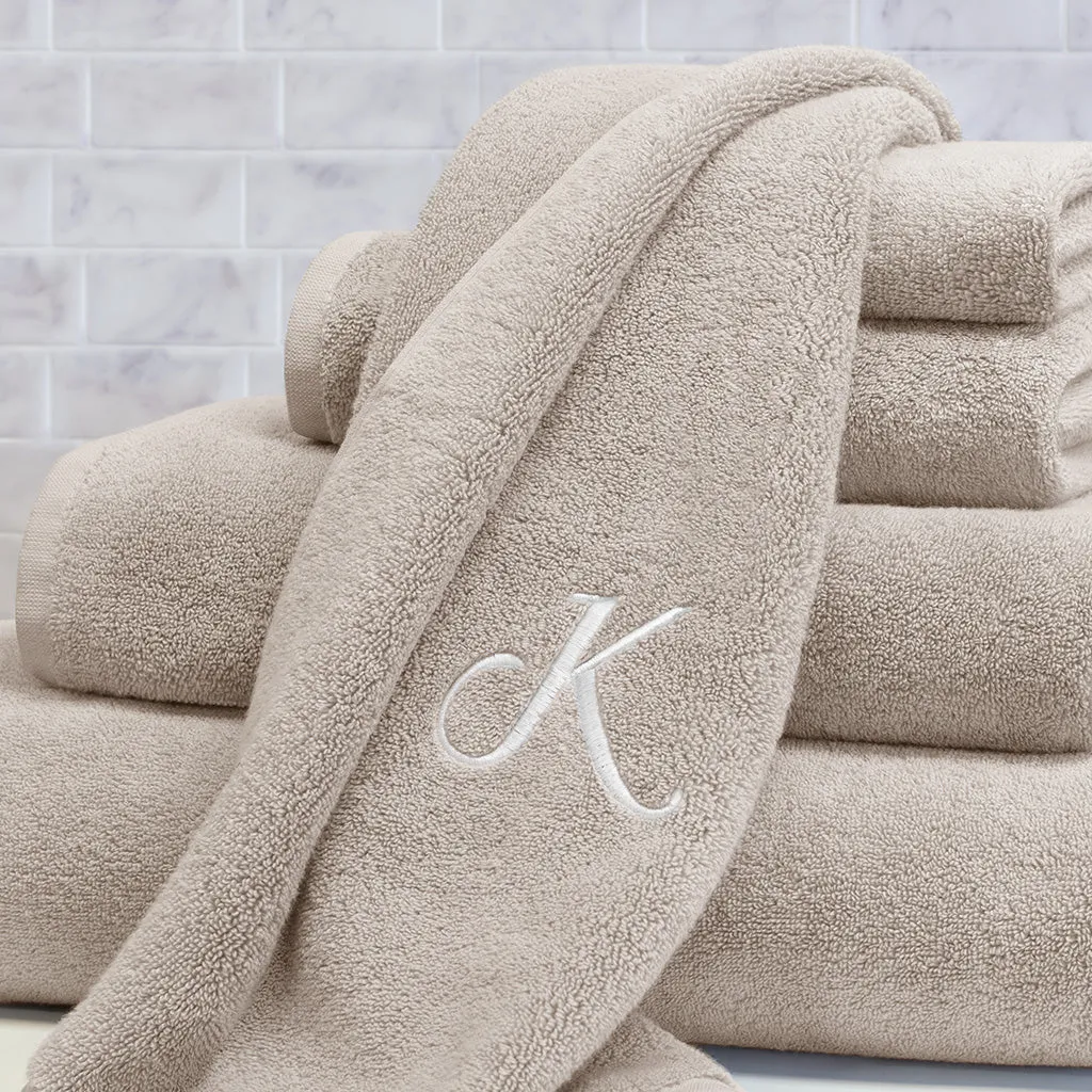 Plush Light Beige Towel Spa Bundle (2 Wash   2 Hand   4 Bath Towels)