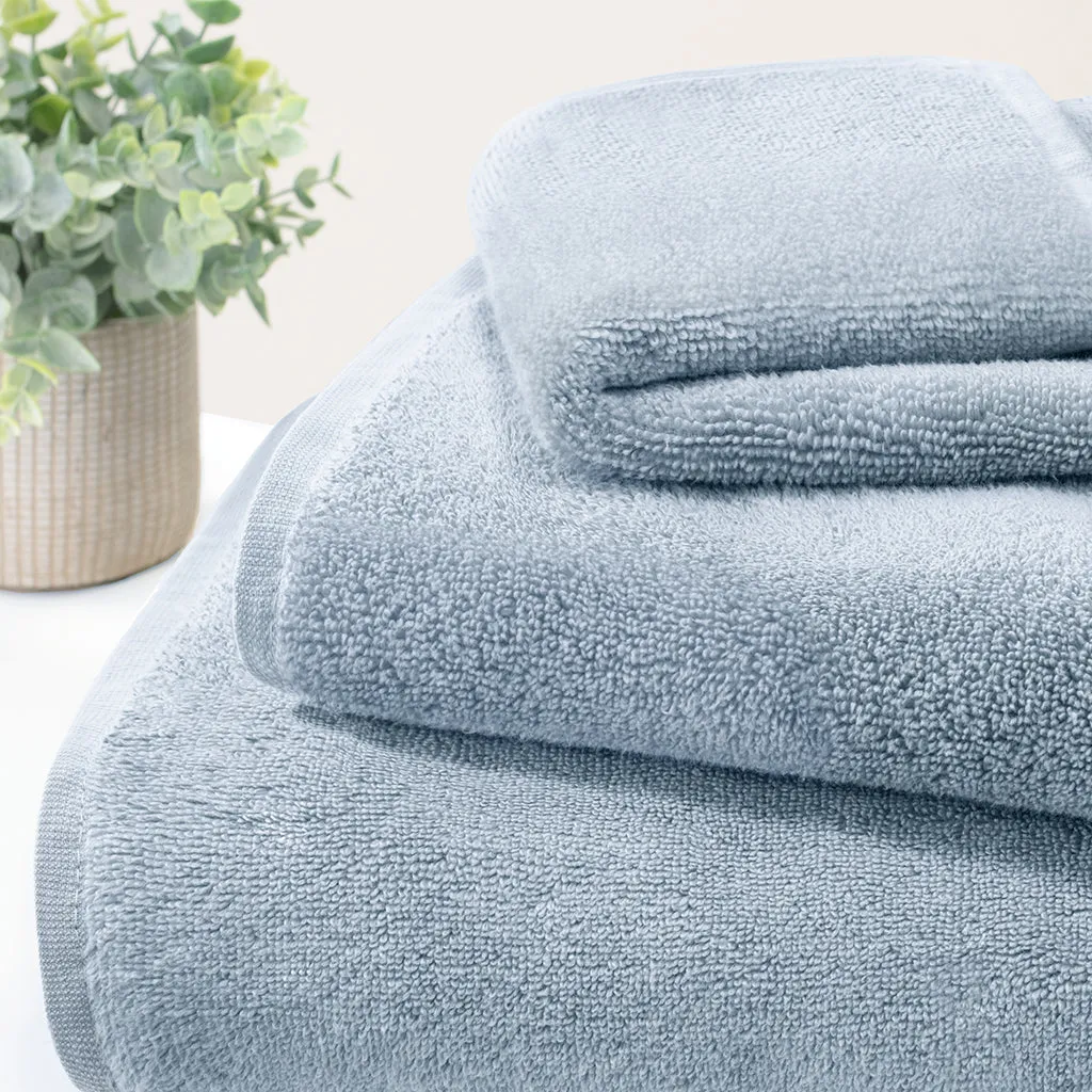 Plush Vista Blue Towel Resort Bundle (4 Wash   4 Hand   4 Bath Towels   2 Bath Sheets)