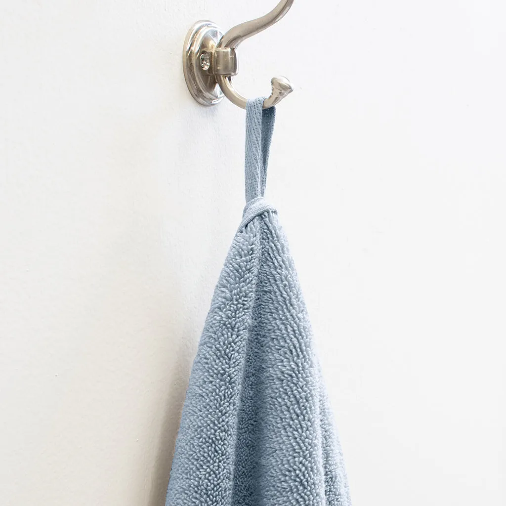 Plush Vista Blue Towel Resort Bundle (4 Wash   4 Hand   4 Bath Towels   2 Bath Sheets)