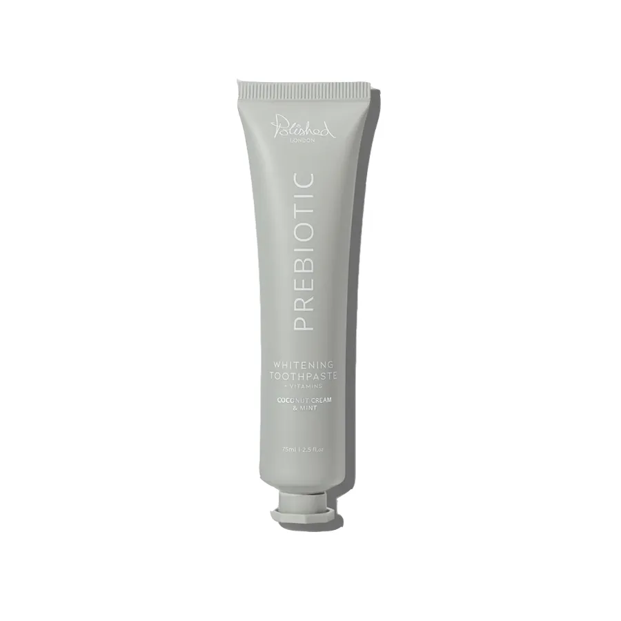 Polished London Prebiotic Whitening Toothpaste Coconut Cream & Mint 75ml