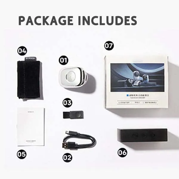 Portable Mini USB Rechargeable Shave for Wet and Dry