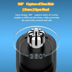 Portable Nose Hair Trimmer - Precision Grooming On-the-Go