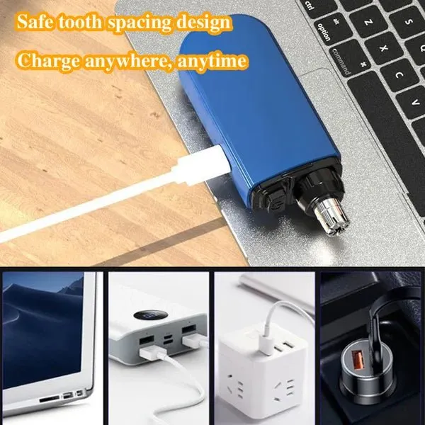 Portable Nose Hair Trimmer - Precision Grooming On-the-Go