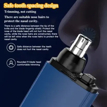 Portable Nose Hair Trimmer - Precision Grooming On-the-Go