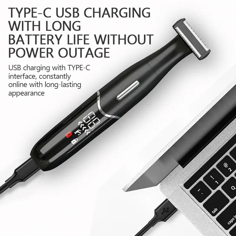 Precision Shaver for Intimate Areas - Men's Grooming Tool