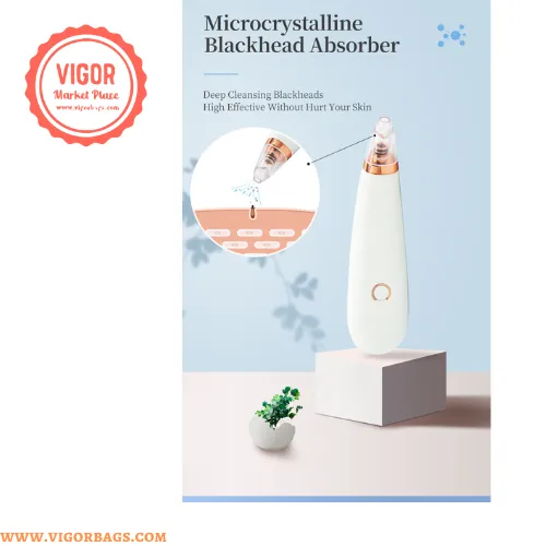 Premium Pimples Removal Deep Cleaning Tool Suction Blackhead Remover Device Electric Blackhead Remover - MOQ 10 Pcs