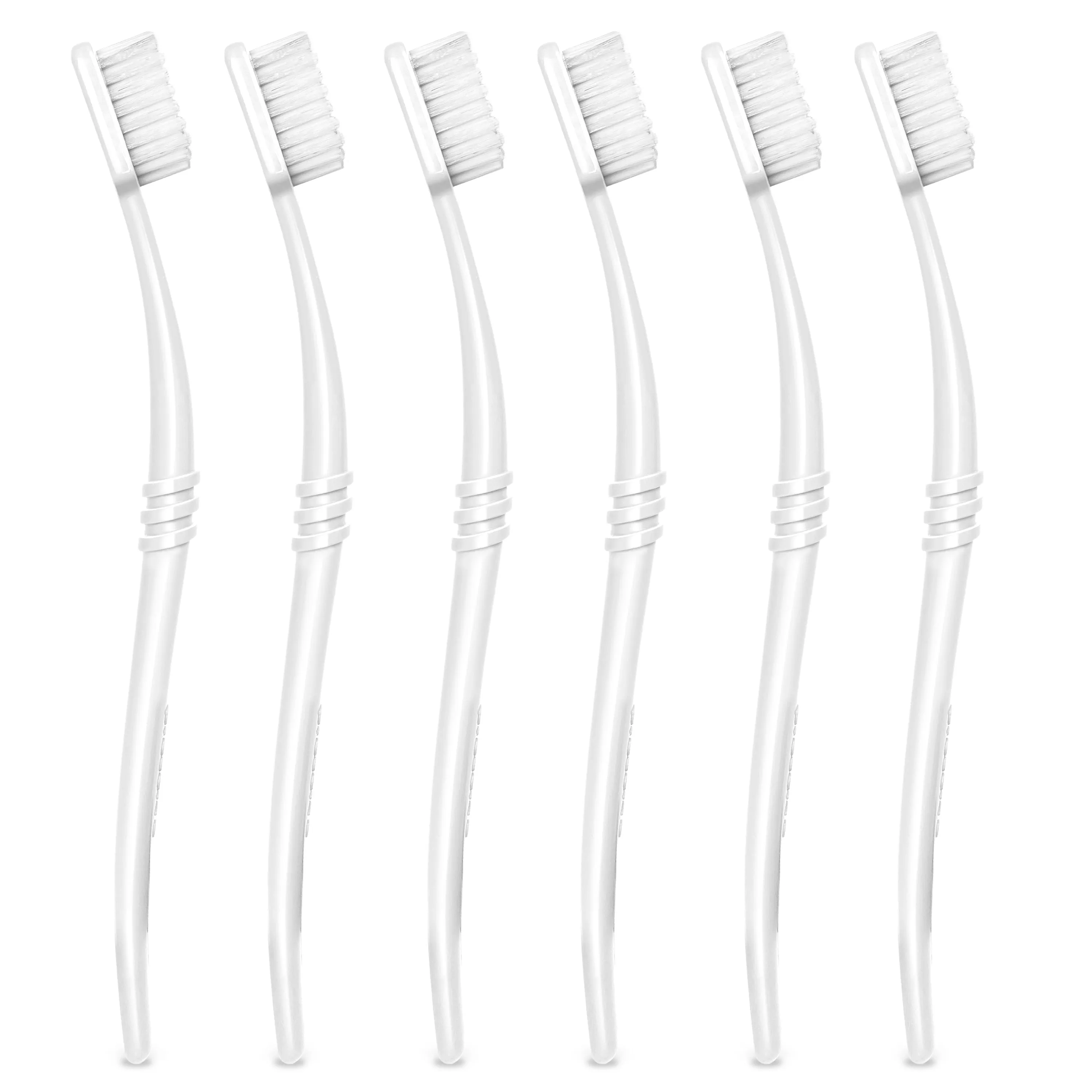 Preserve Adult Toothbrush - white | 6-Pack | Ultra Soft