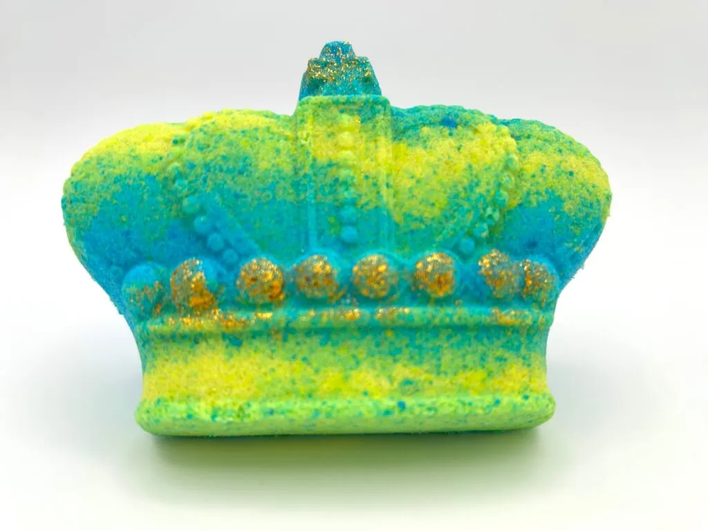 Princess Crown Bath Bomb with Princess Figure Inside