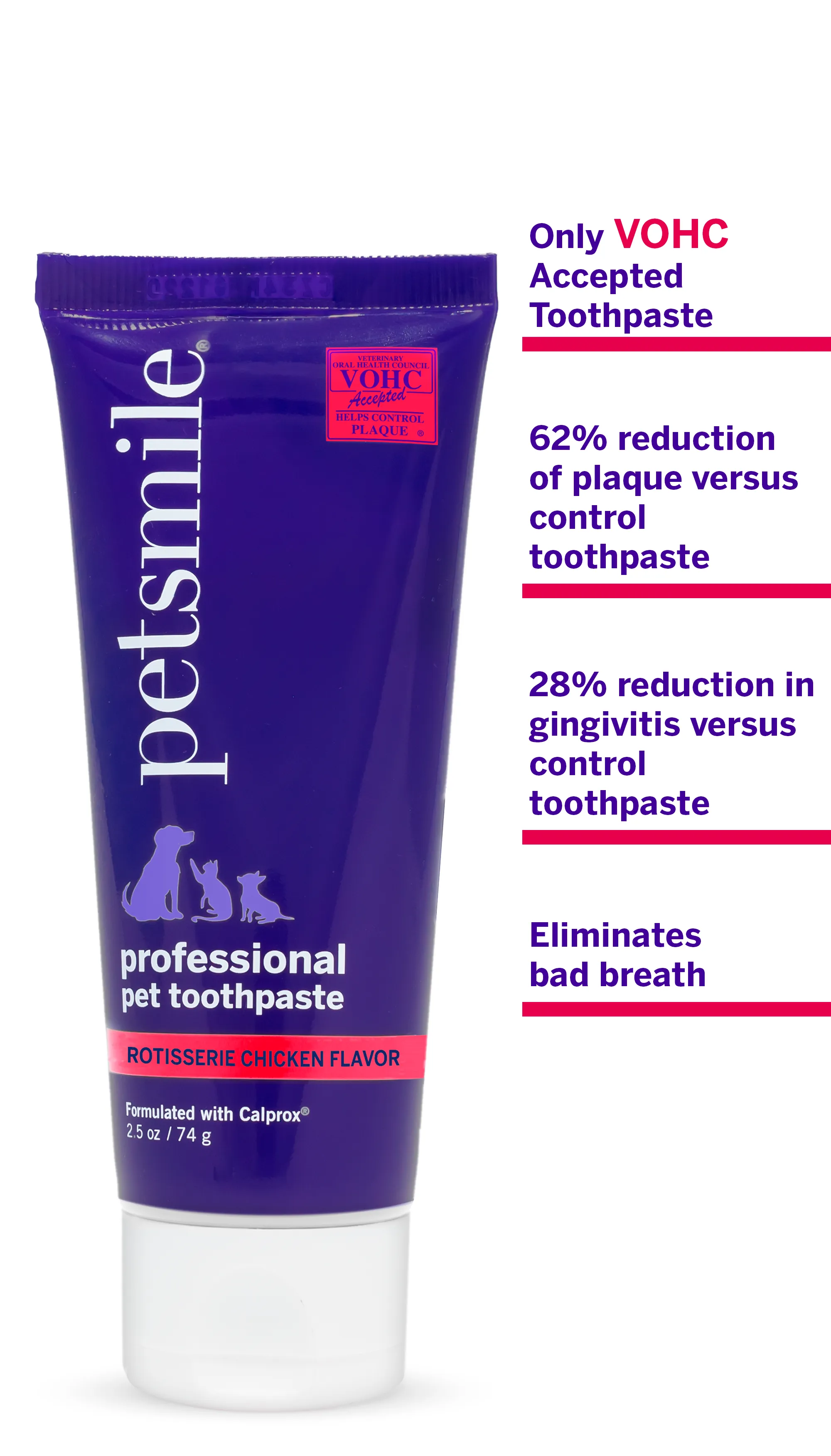 Professional Pet Toothpaste - Rotisserie Chicken Flavor - Small