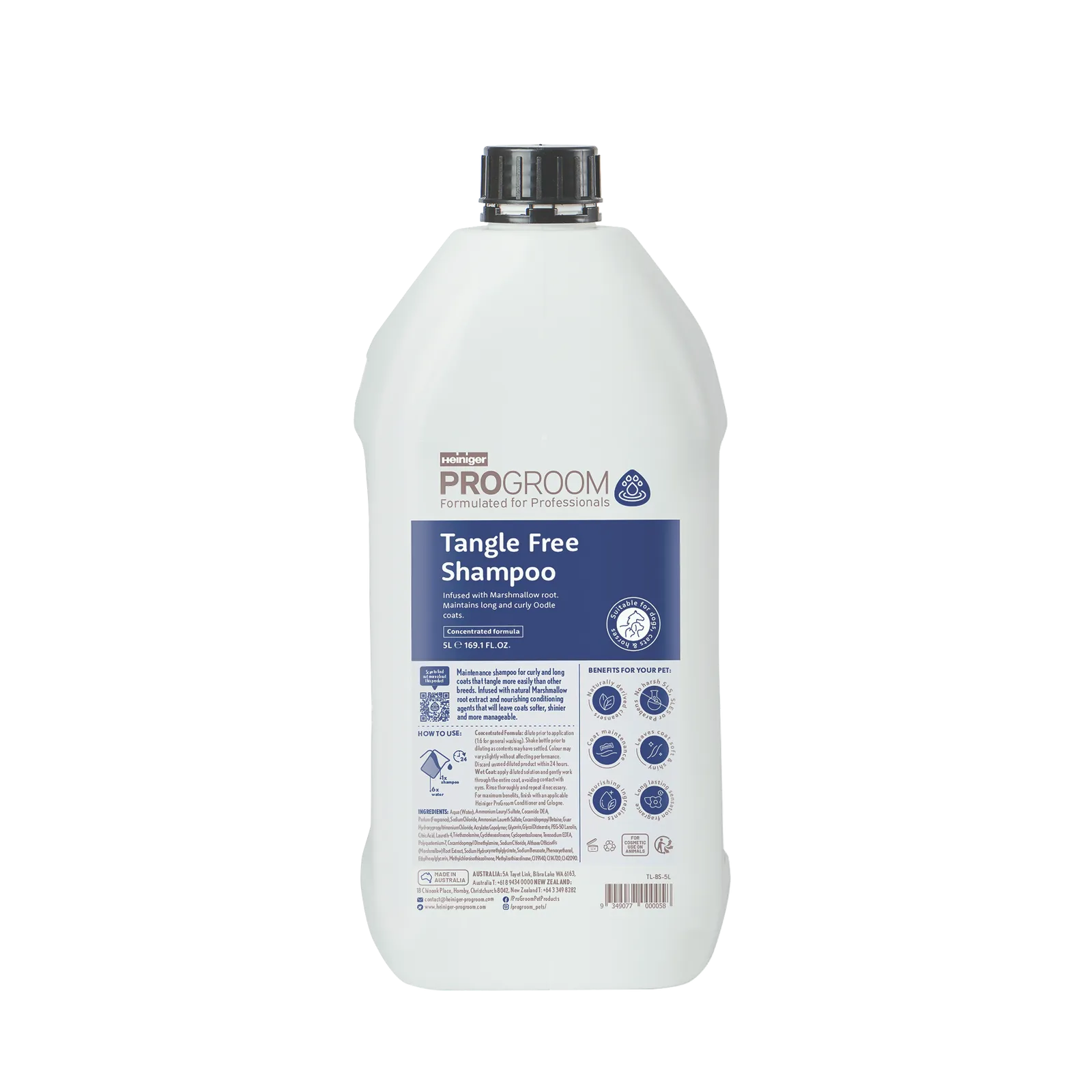 ProGroom Tangle-less Shampoo - 5 litre