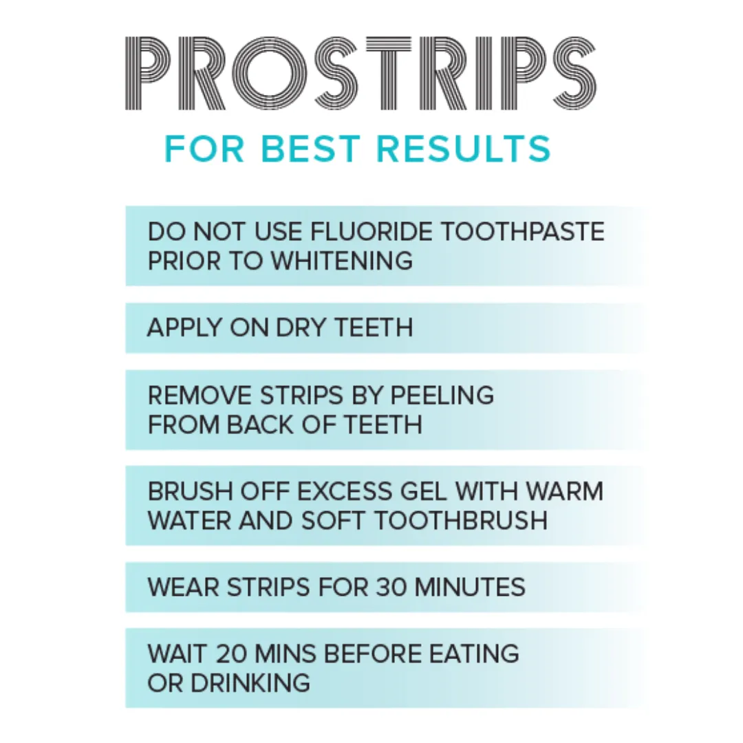 Prostrips Teeth Whitening Strips