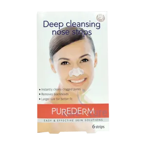 Purederm Deep Cleansing Nose Strips, 6 Strips