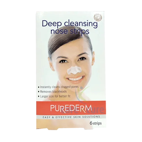 Purederm Deep Cleansing Nose Strips, 6 Strips