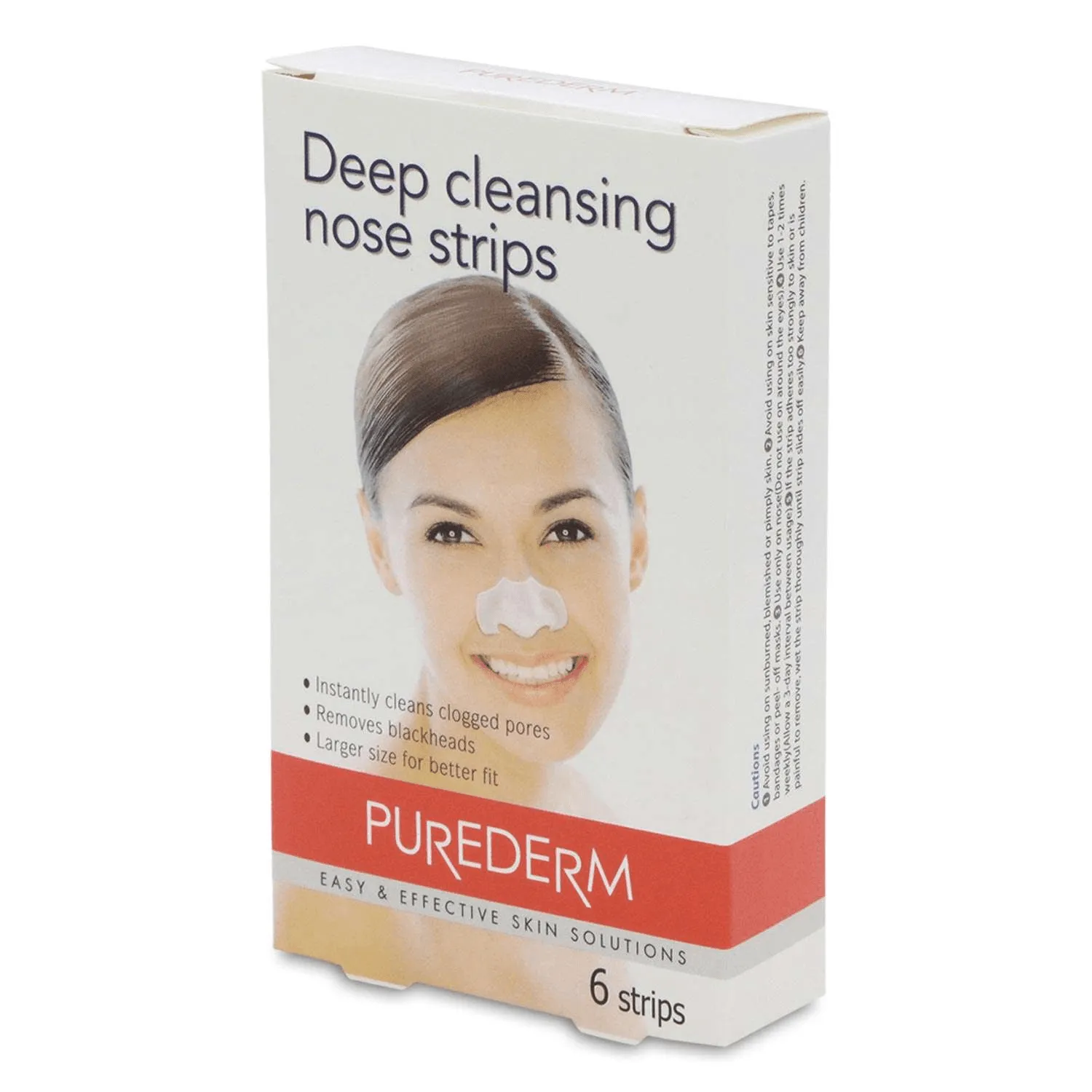 Purederm Original Deep Cleansing Nose Strips - 6 Strips