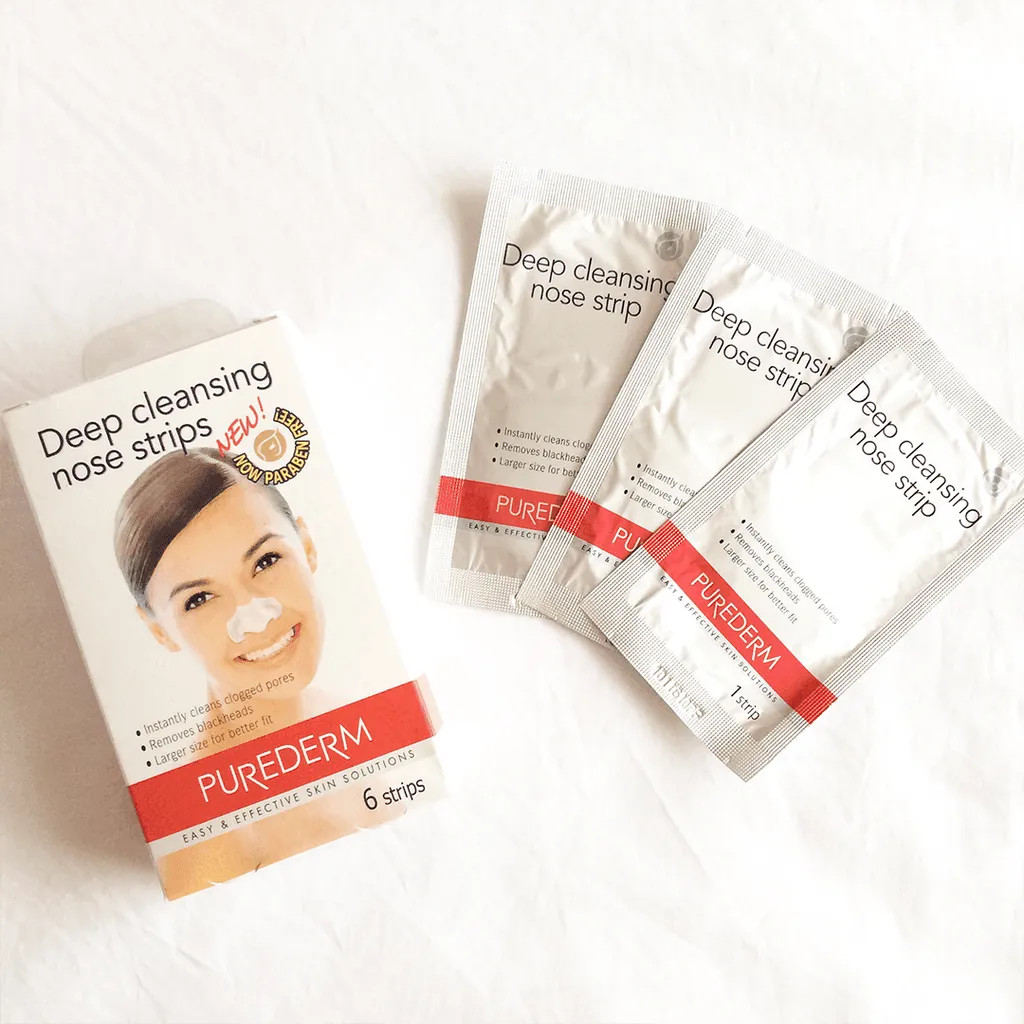 Purederm Original Deep Cleansing Nose Strips - 6 Strips