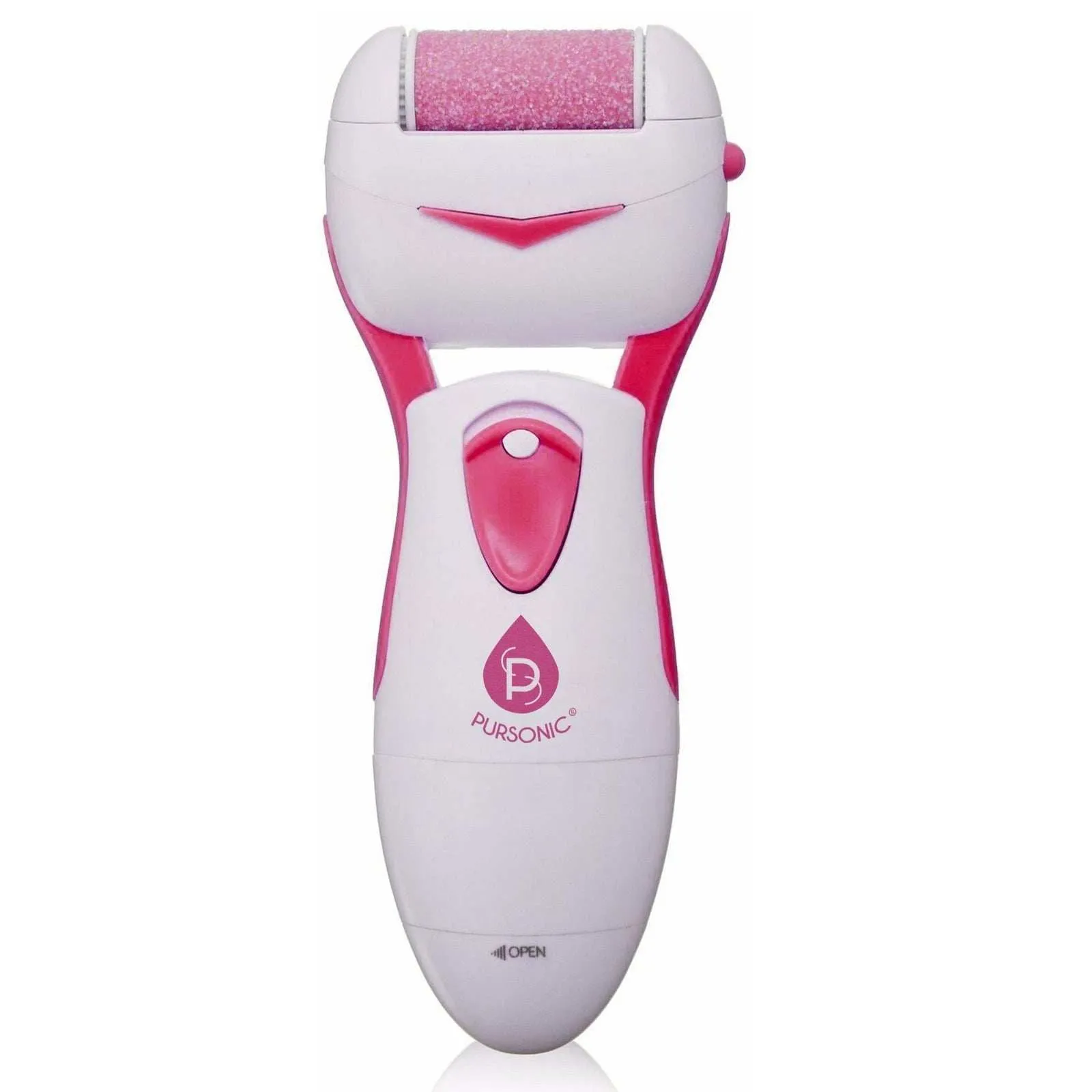 Pursonic Battery Operated Callus Remover Foot Spa and Foot Smoother