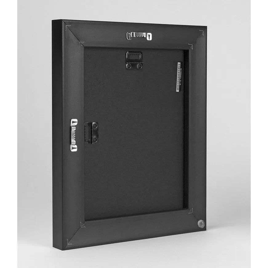 "Electric toothbrush" Black Float Frame Canvas Art