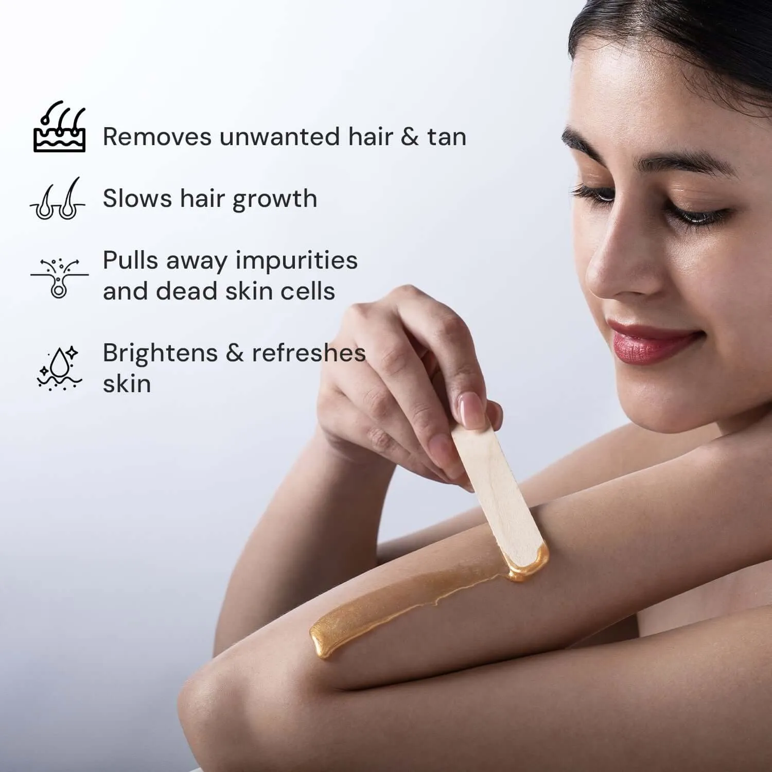 Raaga Professional Gold Liposoluble Body Wax | Dermatologically Tested, Colophony Free | For All Skin Types (800 ml)