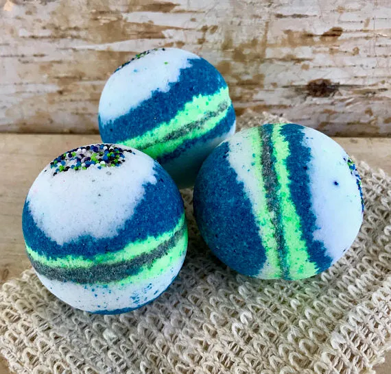 Raspberry Cosmic Detox Bath Bomb