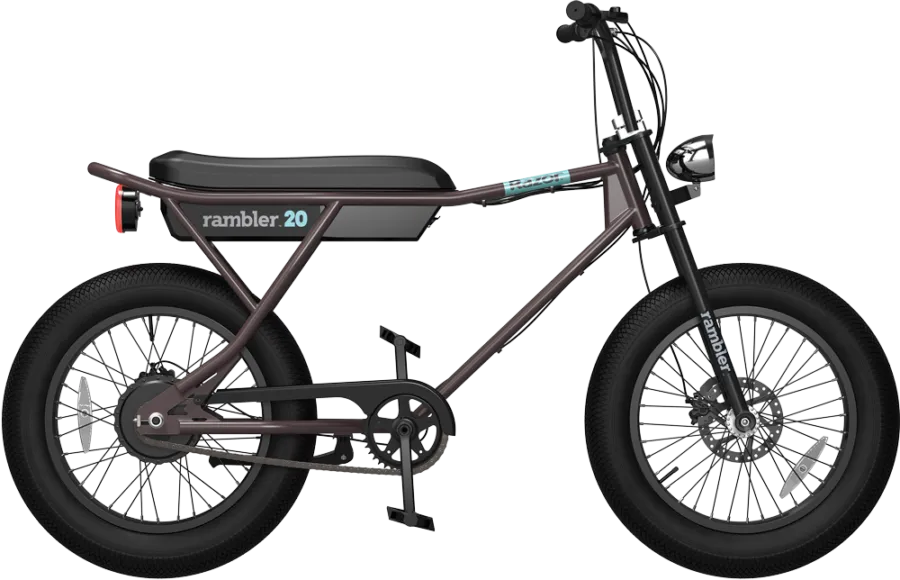 RAZOR RAMBLER 20" Fat Tyre Electric Bicycle 32kmh