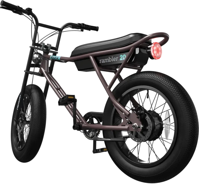 RAZOR RAMBLER 20" Fat Tyre Electric Bicycle 32kmh
