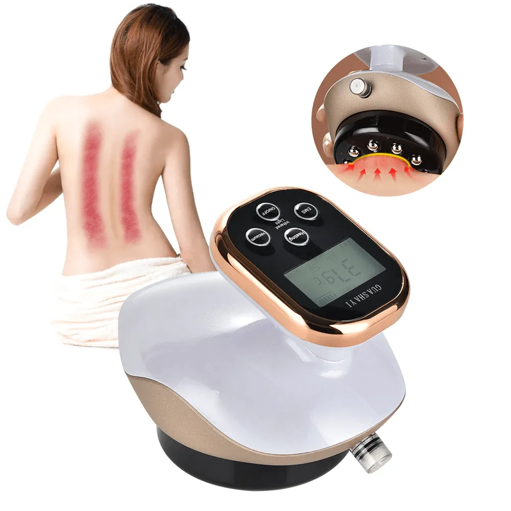 Rechargeable Meridian Cupping | Negative Pressure Body Scraping Massager