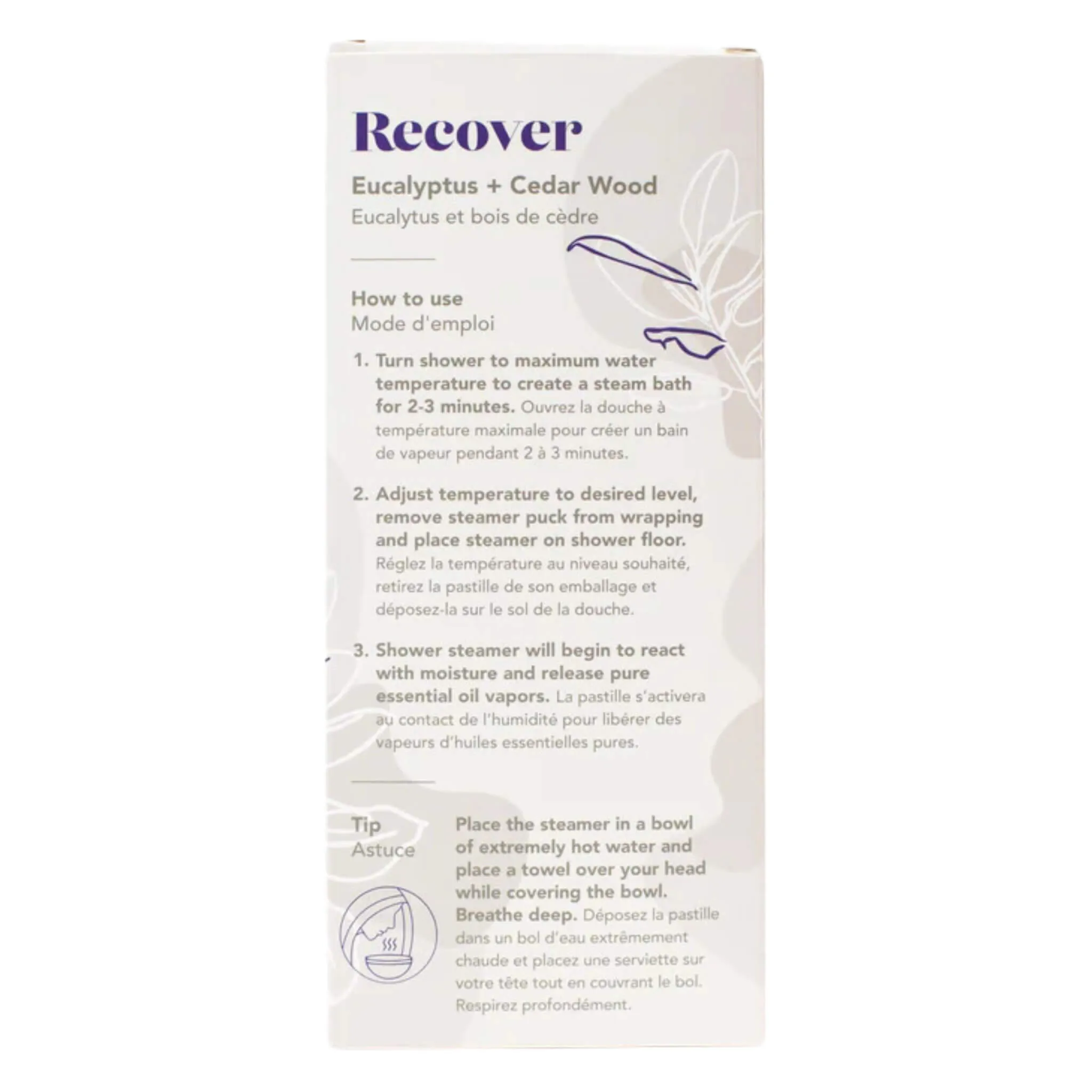 Recover Shower Steamers